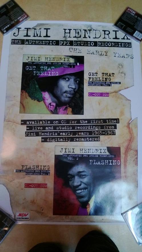 aantal Jimi Hendrix (gerelateerde) posters, Verzamelen, Posters, Zo goed als nieuw, Muziek, Ophalen of Verzenden