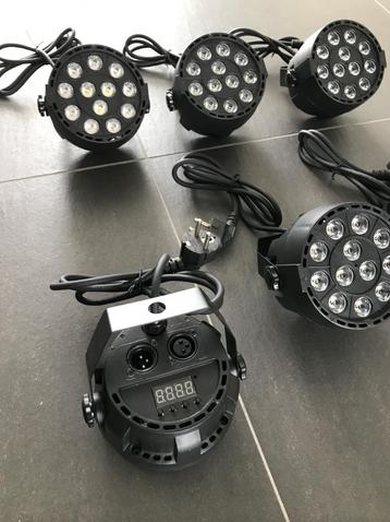 6-pack LED par - ook per stuk te koop - NIEUW ✨