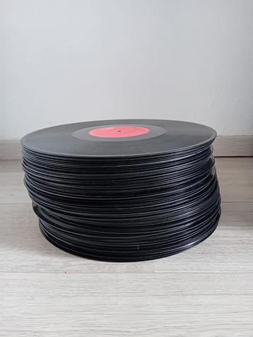 Collectie vinyl platen zonder hoes