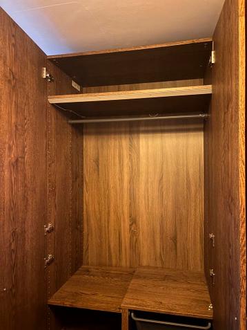Bruine IKEA Pax kledingkast 100x58x236 - afbeelding 2 Bruine IKEA Pax kledingkast 100x58x236 - afbeelding 2