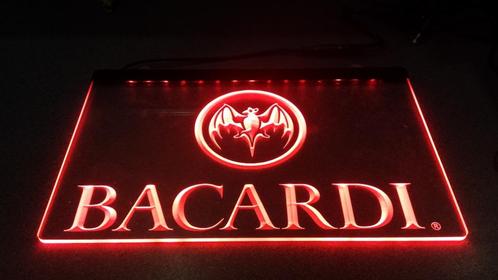 Bacardi logo rood led reclame ledlamp wanddeco, Verzamelen, Merken en Reclamevoorwerpen, Nieuw, Ophalen of Verzenden