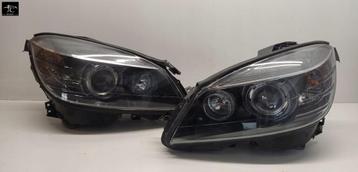 Mercedes C Klasse W204 AMG Xenon koplamp links rechts 