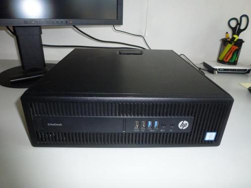 Desktop HP 800 G2 SFF, Computers en Software, Desktop Pc's, Gebruikt, 3 tot 4 Ghz, HDD, SSD, 32 GB, Met videokaart, Ophalen of Verzenden
