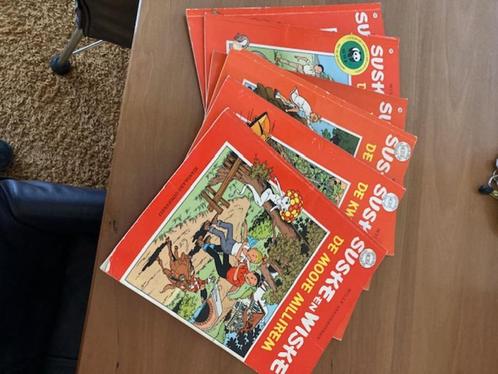 zestal stripboeken Suske en Wiske in de 200 nummers, Boeken, Stripboeken, Gelezen, Meerdere stripboeken, Verzenden