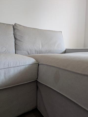 IKEA KIVIK 3-zitsbank chaise lounge + voetenbank, grijs - afbeelding 4 IKEA KIVIK 3-zitsbank chaise lounge + voetenbank, grijs - afbeelding 4