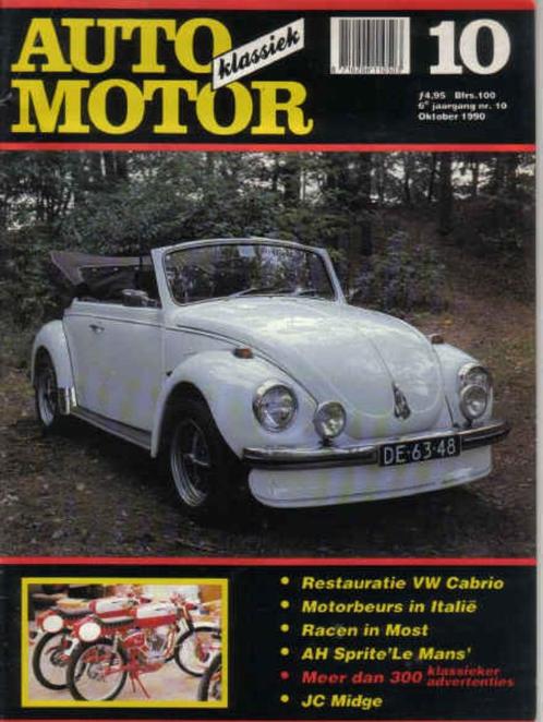 AMK 10 1990: VW Kever cabrio 1302LS - Austin Healey Sprite, Boeken, Auto's | Folders en Tijdschriften, Gelezen, Algemeen, Ophalen of Verzenden