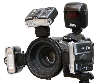Nikon R1C1 Macro Flits set met 3x SBR200 