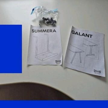 Ruim Ikea Galant hoekbureau met 2 extra uitbreidingen en ext - afbeelding 4 Ruim Ikea Galant hoekbureau met 2 extra uitbreidingen en ext - afbeelding 4