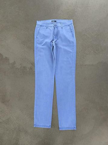 F800 Nieuw: Angels: Chino: maat 36=S/L32 broek jeans blauw