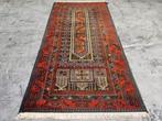 Vintage Perzisch wol vloerkleed Karian Mirab 96x188cm