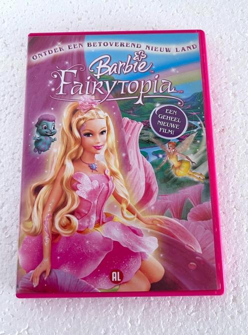 dvd Barbie Fairytopia Barbiefilm (ook NL gesproken), Cd's en Dvd's, Dvd's | Kinderen en Jeugd, Zo goed als nieuw, Film, Alle leeftijden