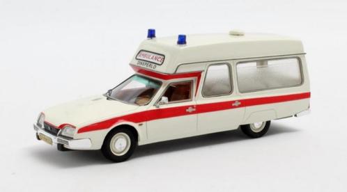 Citroen CX 2000 Visser Ambulance Dinxperlo 1977 1:43, Matrix, Hobby en Vrije tijd, Modelauto's | 1:43, Nieuw, Auto, Overige merken
