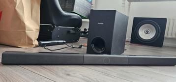 Philips soundbar met draadloos subwoofer 