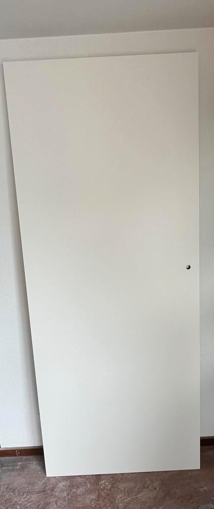 Rechtsdraaiende opdekdeur 930x2315 mm, Doe-het-zelf en Verbouw, Deuren en Horren, Zo goed als nieuw, Binnendeur, 215 cm of meer