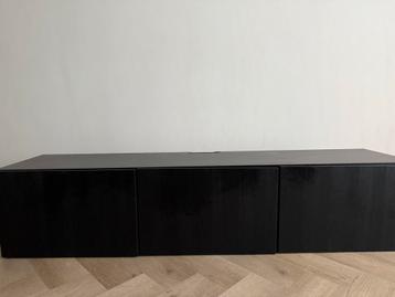 IKEA Besta tv meubel zwart - afbeelding 1 IKEA Besta tv meubel zwart - afbeelding 1