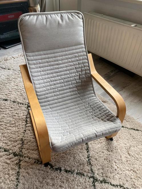 Kinderfauteuil Poang IKEA, Kinderen en Baby's, Kinderkamer | Tafels en Stoelen, Zo goed als nieuw, Stoel(en), Ophalen