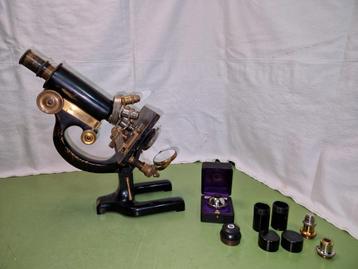 antiek microscoop Stiassnie Paris 