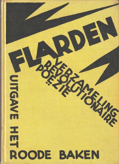 art deco revolutionaire poézie FLARDEN 1932 Het Roode Baken, Antiek en Kunst, Antiek | Boeken en Bijbels, Verzenden