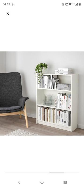 2x Ikea Billy Kast 80x28x106 cm Wit - afbeelding 3 2x Ikea Billy Kast 80x28x106 cm Wit - afbeelding 3