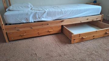 Opberglades onder bed Merk Flexa