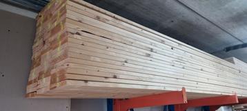 Partij vuren planken geschaafd 100x lengte 450cm