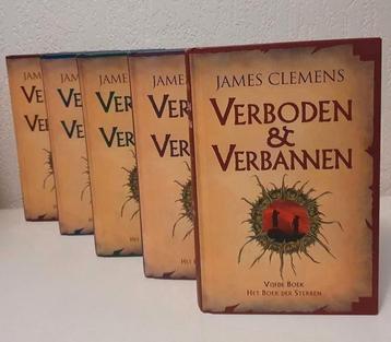James Clemens,Verboden &Verbannen serie HC