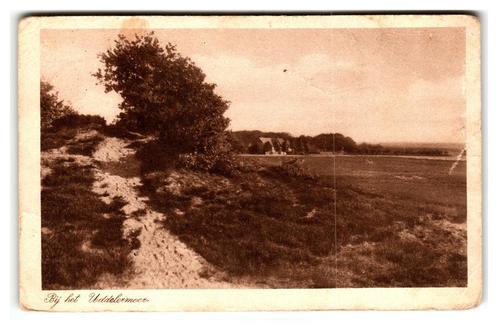Uddel, Bij het Uddelermeer, Verzamelen, Ansichtkaarten | Nederland, Gelopen, Gelderland, 1920 tot 1940, Verzenden