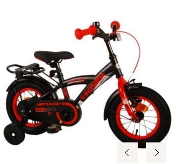 Volare Thombike kinderfiets zwart 12 inch nieuw in doos