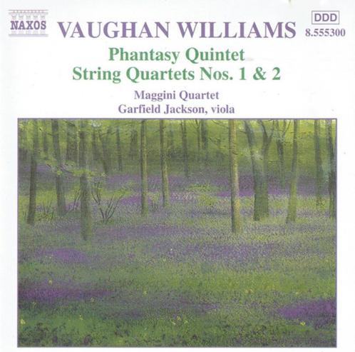 VAUGHAN WILLIAMS Phantasy quintet & string quartets CD NAXOS, Cd's en Dvd's, Cd's | Klassiek, Gebruikt, Modernisme tot heden, Ophalen of Verzenden