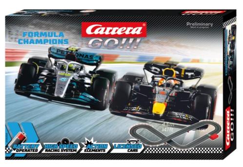 Carrera Go!! Racebaan | Max Verstappen vs. Lewis Hamilton, Kinderen en Baby's, Speelgoed | Racebanen, Nieuw, Racebaan, Overige aandrijving