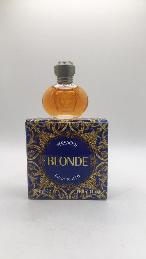 Versace - blonde 5ml EDT miniatuur ~ nieuw, Verzamelen, Parfumverzamelingen, Nieuw, Miniatuur, Gevuld, Ophalen of Verzenden