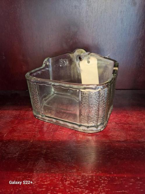 Zeepbakje Van glas Antieke, Antiek en Kunst, Antiek | Glas en Kristal, Ophalen of Verzenden