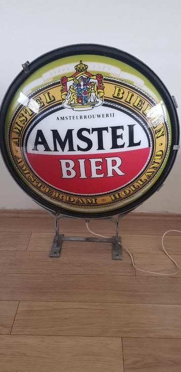 Amstel bier lichtbak jaren 60 lamp licht verlichting