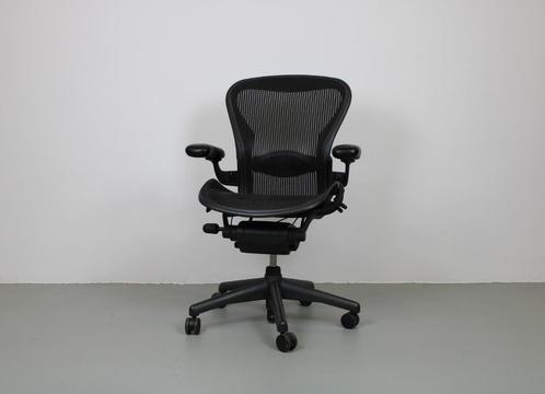 Herman Miller Aeron Graphite bureaustoelen, refurbished, B, Huis en Inrichting, Bureaustoelen, Zo goed als nieuw, Bureaustoel