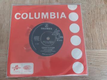 Cliff Richard UK 45 RPM Congratulations 1968