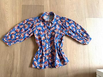 GEISHA beeldige bloem blouse mt 34 zgan CHCS