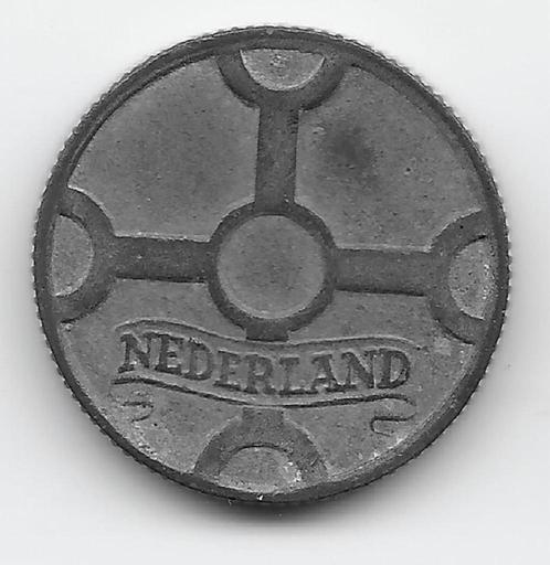 Nederland 1 cent 1942 zink KM# 170, Postzegels en Munten, Munten | Nederland, Losse munt, 1 cent, Koningin Wilhelmina, Verzenden