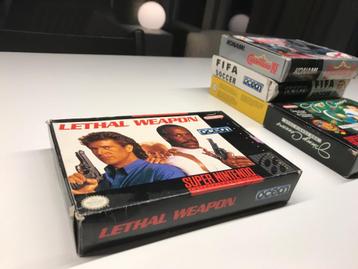 Lethal Weapon SNES CIB zeer nette staat