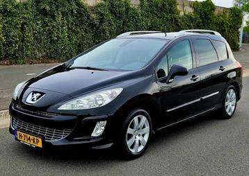 Peugeot 308 1.6 VTI SW 7PERSOONS 2010 Zwart Apk:27-02-2025 