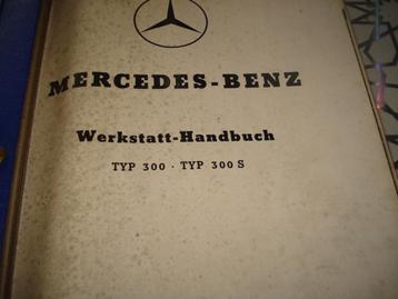 Mercedes  werkplaatshandboeken: 300s/300b / 300SL  FLUGELTUR