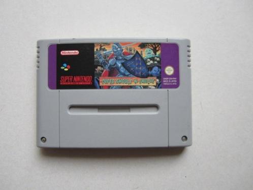 Ghouls and Ghosts SNES Super Nintendo NES, Spelcomputers en Games, Games | Nintendo Super NES, Platform, 2 spelers, Vanaf 3 jaar