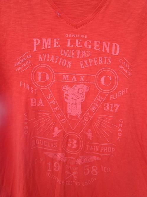 PME Legend shirt met grote opdruk, maat XL valt als M, Kleding | Heren, T-shirts, Zo goed als nieuw, Maat 48/50 (M), Ophalen of Verzenden