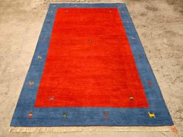 Handgeknoopt oosters wol Gabbeh tapijt modern 195x297cm