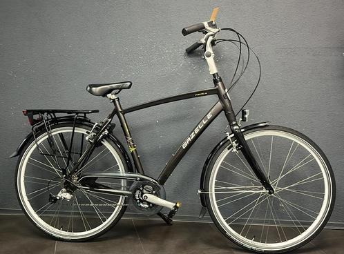 Gazelle Fuente extra grijs 57cm bij budgetbike leiden, Fietsen en Brommers, Fietsen | Heren | Herenfietsen, Gebruikt, Gazelle