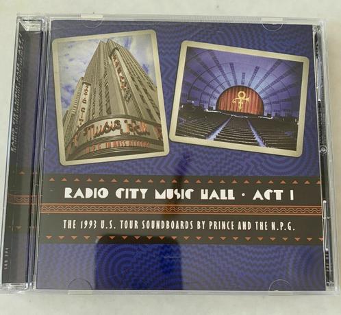 Prince - Act I Radio City Music Hall 1993 CD, Cd's en Dvd's, Cd's | Pop, Nieuw in verpakking, 1980 tot 2000, Verzenden