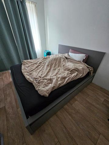 IKEA Malm bed 160x200 + matras - afbeelding 5 IKEA Malm bed 160x200 + matras - afbeelding 5