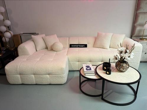 Luxe Teddy Loungebank Flipper 160x290cm NIEUW - Uniek, Huis en Inrichting, Banken | Bankstellen, Nieuw, Hoekbank, Driepersoons