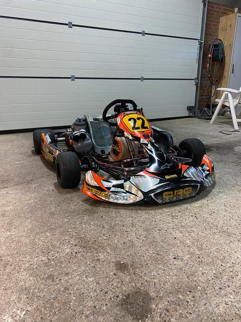 CRG tm kzR1, Sport en Fitness, Karting, Gebruikt, Kart, Ophalen of Verzenden