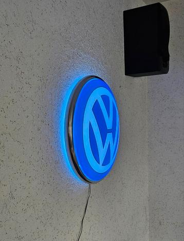 zeldzaam volkswagen dealership uithangbord  led 