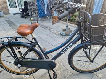 Spirit Damesfiets met Lage Instap en Mand